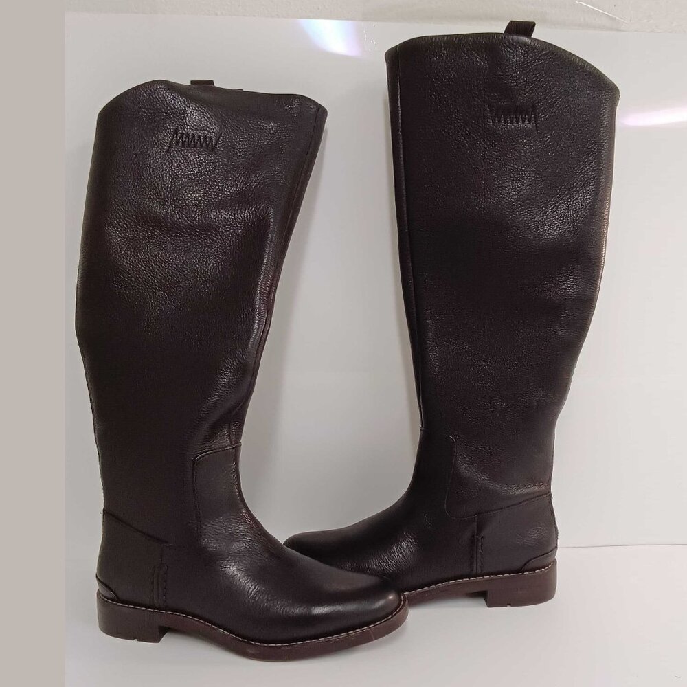 Franco Sarto Women's Franco Meyer WIDE Calf Knee High Boot - Brown 6W